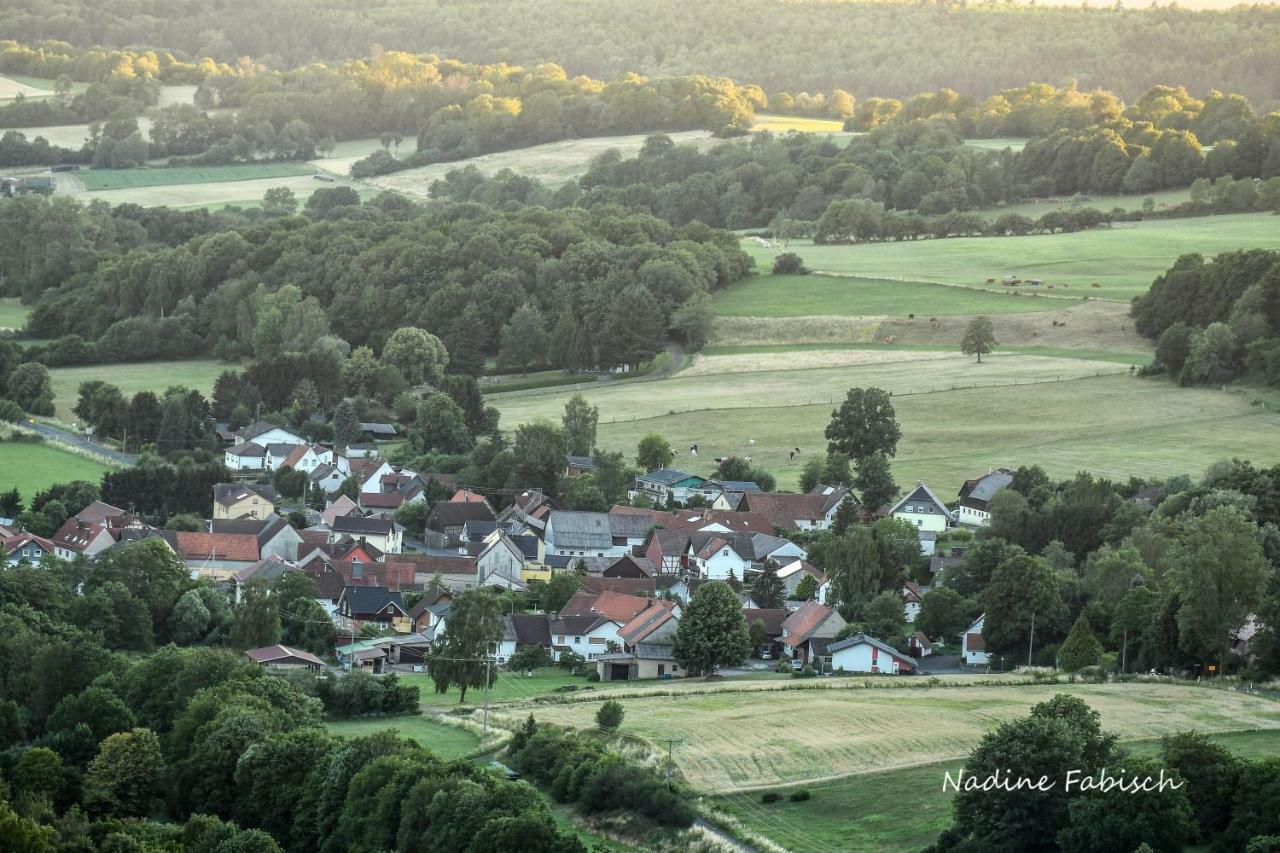 Ferienwohnung Auf Dem Pferdehof Schotten Buitenkant foto